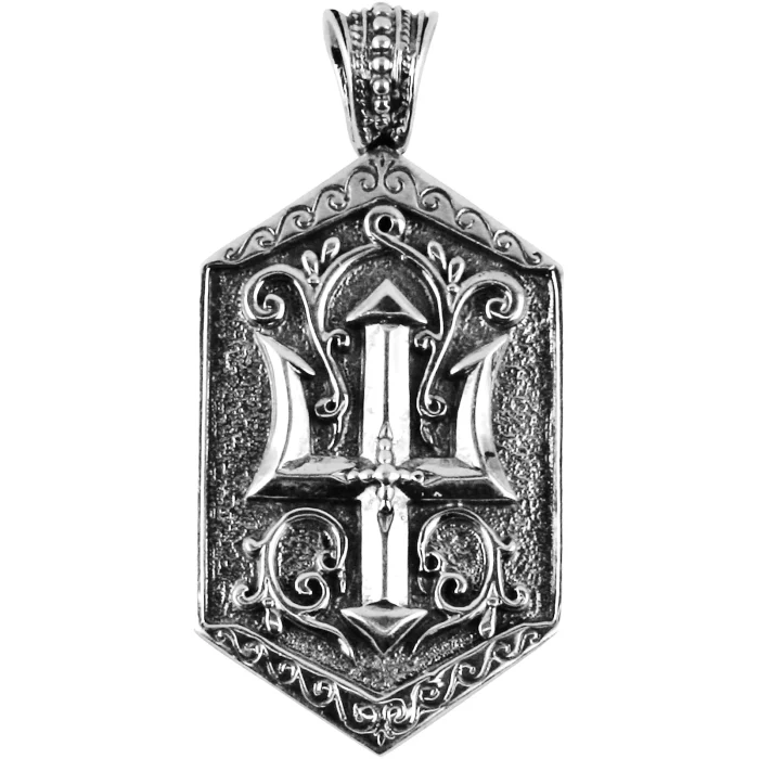 Konstantino Sterling Silver Trident Pendant