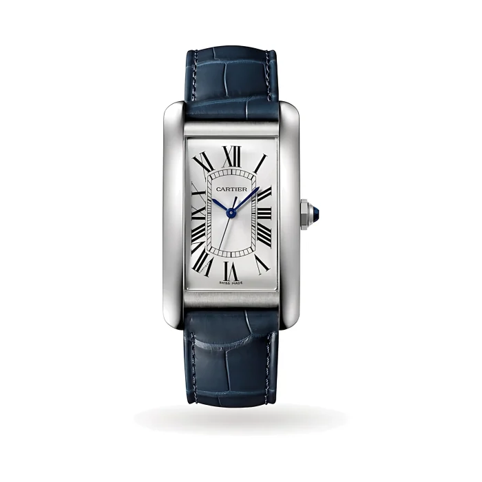 Pre-owned Cartier Tank Américaine Large Model Automatic Steel