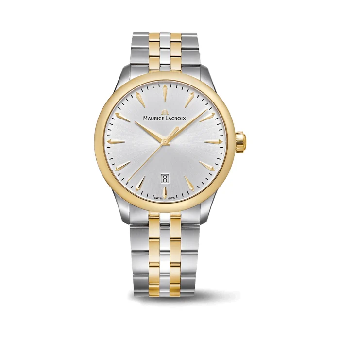Maurice Lacroix 1975 Quartz Duotone 39mm Silver Dial
