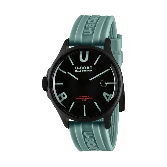 U-Boat Darkmoon Curved Aquamarine PVD