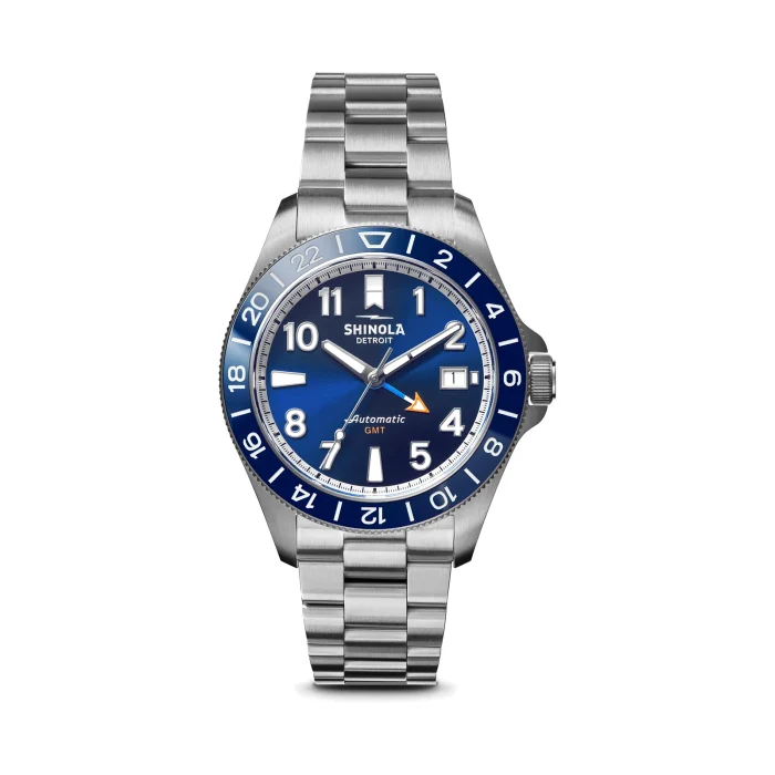 Shinola Monster GMT Automatic 40mm Navy