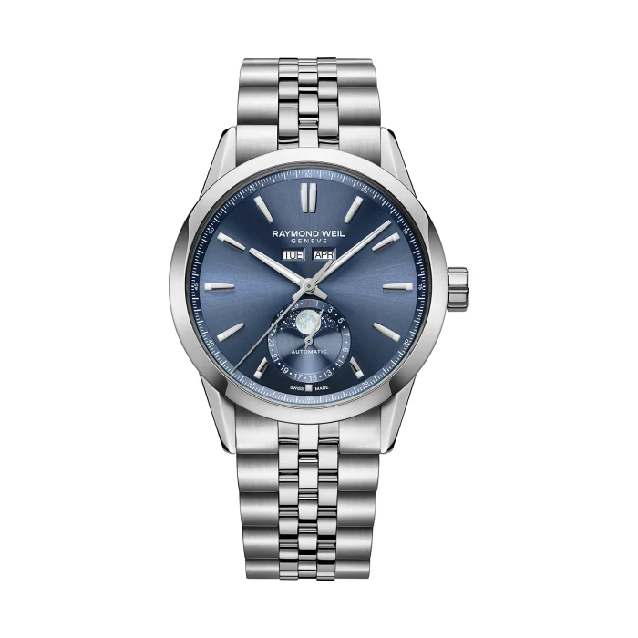 Raymond Weil Freelancer Complete Calendar 40mm Blue Dial