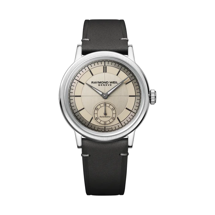 Raymond Weil Millesime Small Seconds 39mm Champagne Sector Dial