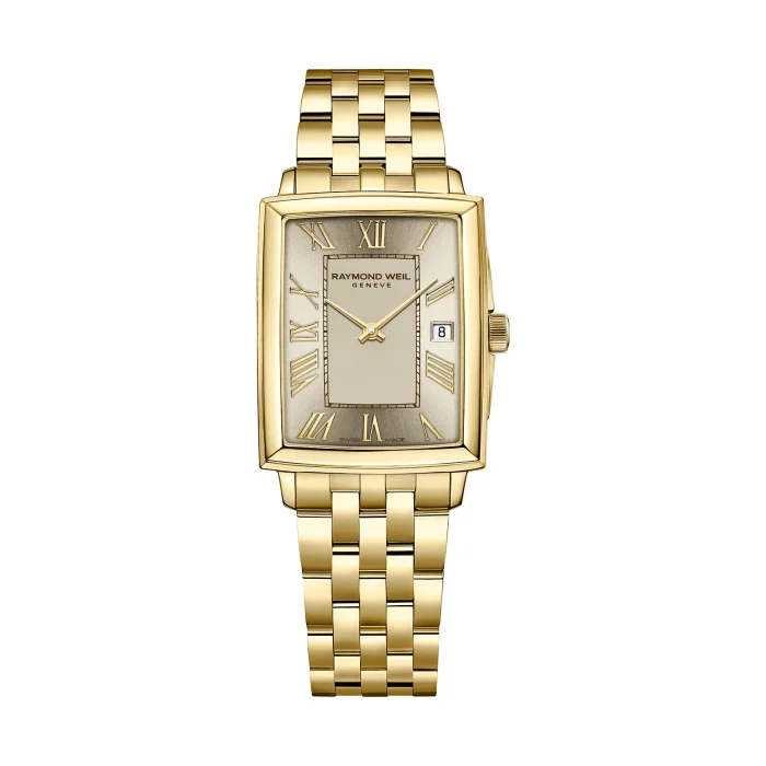 Raymond Weil Toccata Ladies Gold PVD Champagne Roman Dial