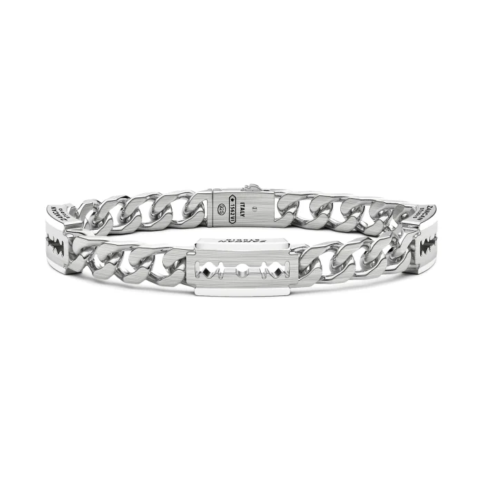 Zancan Studio Sterling Silver Curb Chain Bracelet