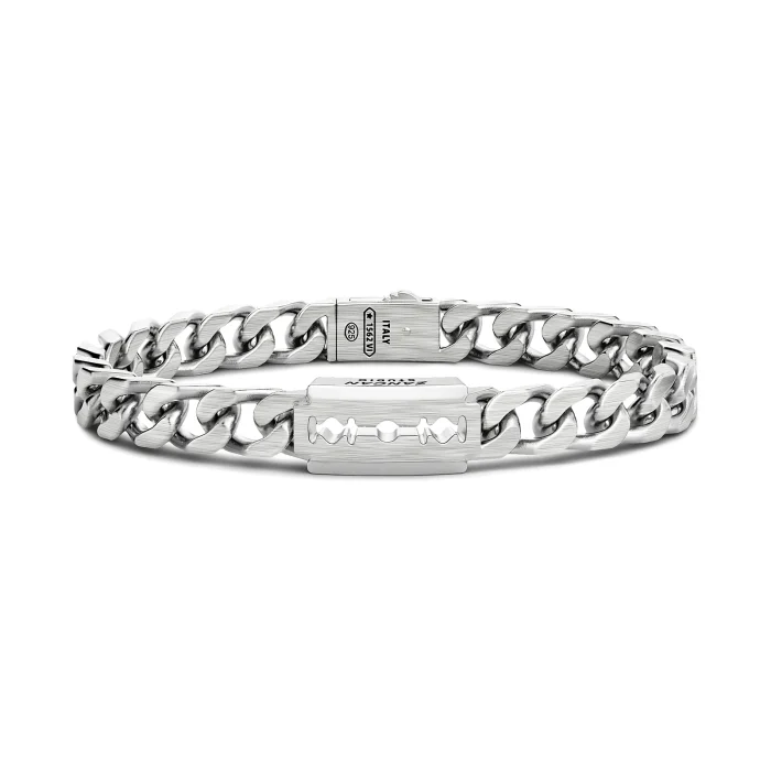 Zancan Studio Sterling Silver Curb Chain Bracelet