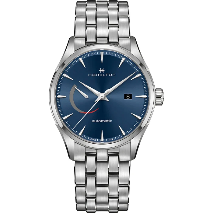 Hamilton Jazzmaster Power Reserve Auto 42mm Blue Dial on Bracelet