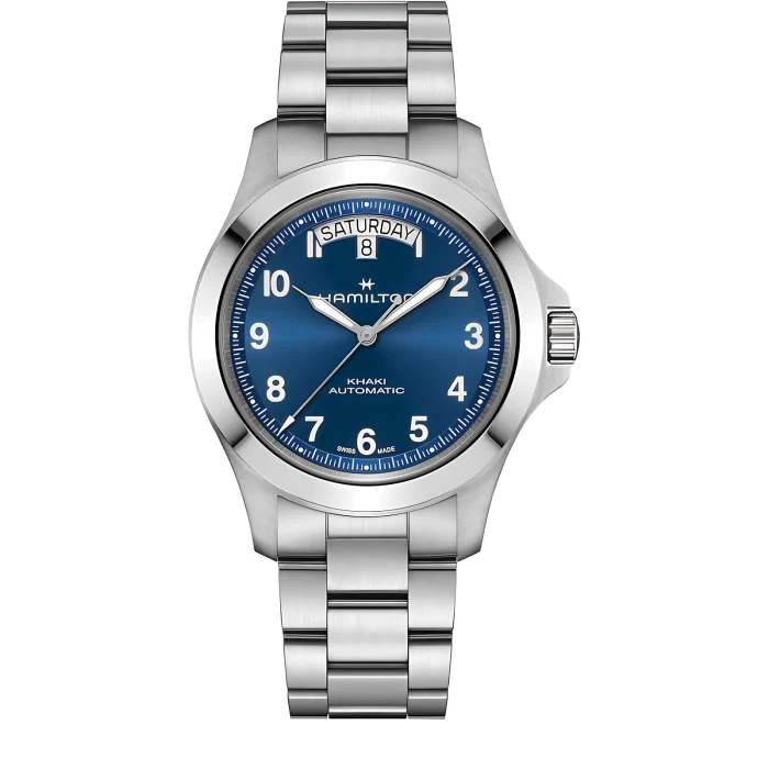 Hamilton Khaki Field King Day-Date Auto 40mm Blue Dial