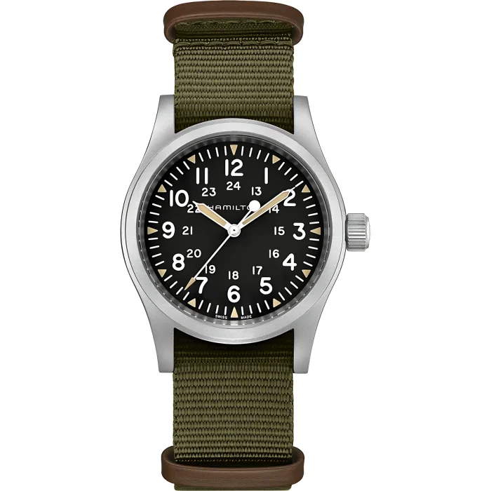 Hamilton Khaki Field Mechanical 38mm Black Dial