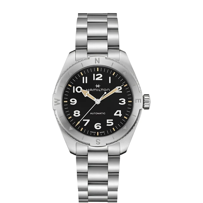 Hamilton Khaki Field Expedition Auto 41mm Black Dial on Bracelet