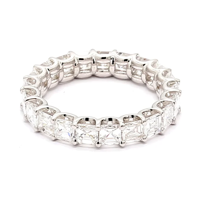 Platinum Diamond Eternity Band, 5.88 ct tw