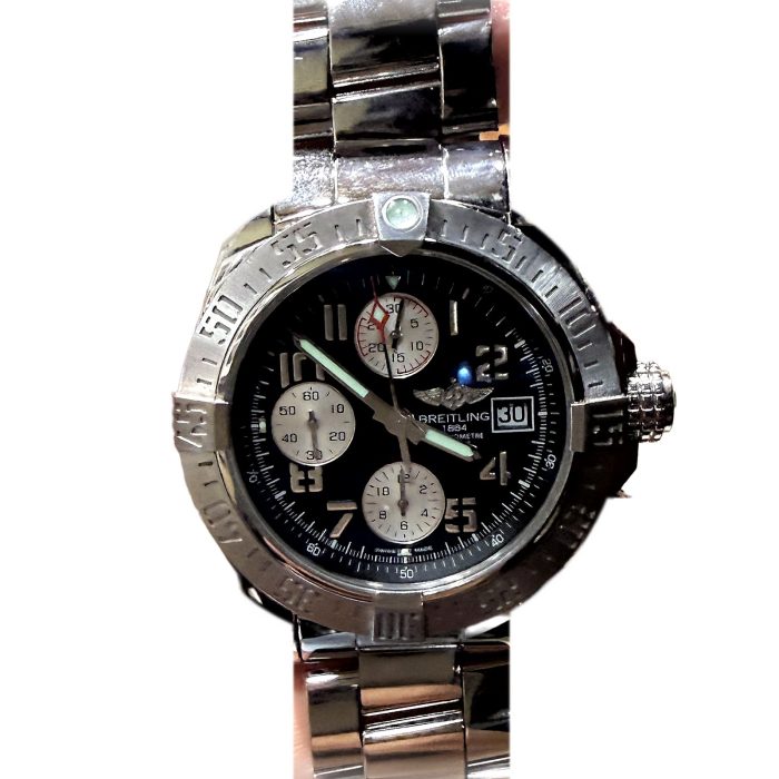 Pre-owned Breitling Avenger Chronograph Steel Bracelet