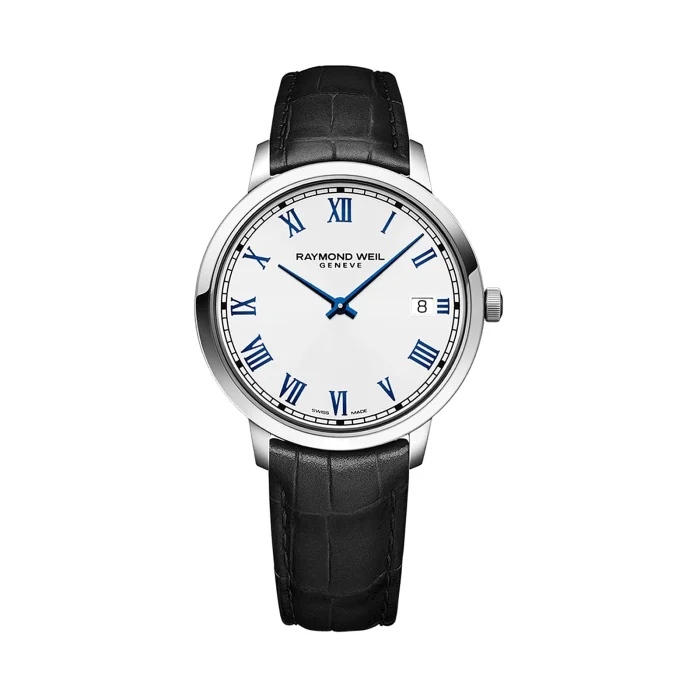 Raymond Weil Toccata Men's 42mm White Roman Numeral Dial