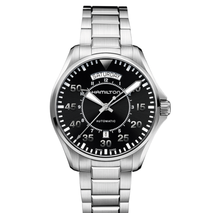 Hamilton Khaki Aviation Collection Pilot Day Date Auto Watch