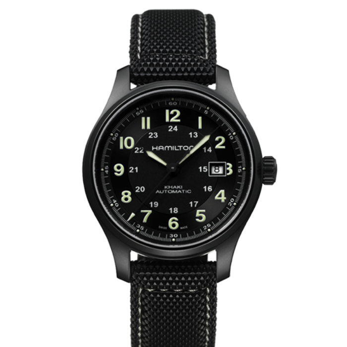 Hamilton Khaki Field Collection Titanium Auto Watch