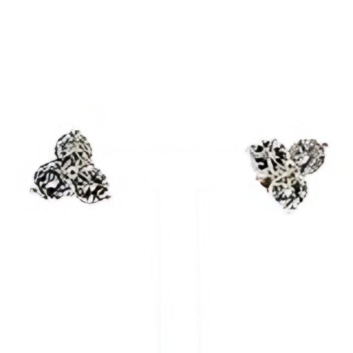 white gold 14k stone earrings
