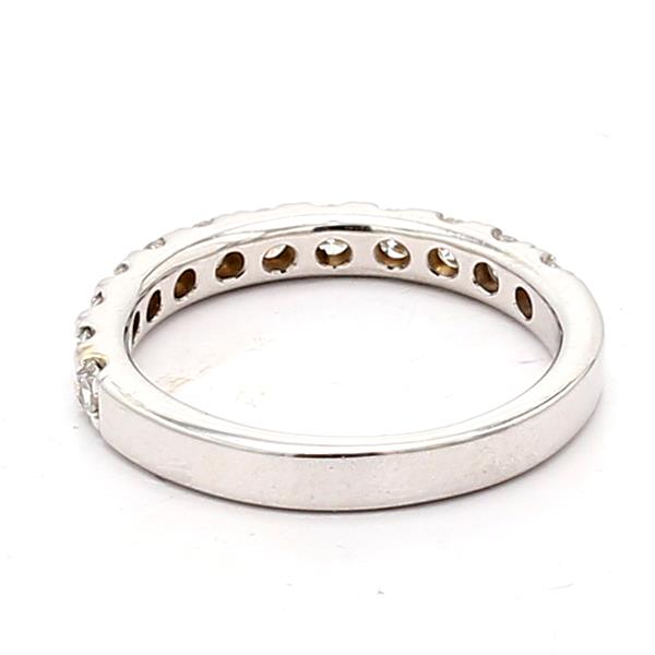 14K White Gold Diamond Band, 0.79 ct tw – view 3