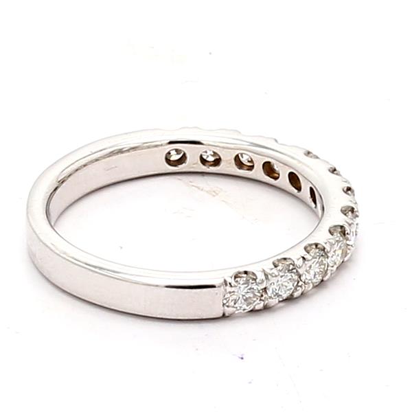 14K White Gold Diamond Band, 0.79 ct tw – view 4