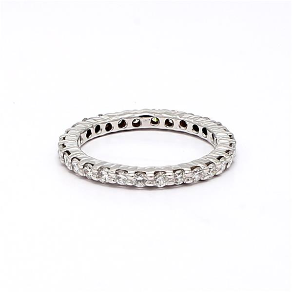 14K White Gold Diamond Eternity Band, 0.56 ct tw