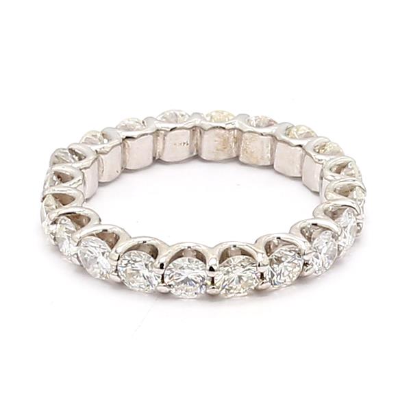 14K White Gold Diamond Eternity Band, 2.75 ct tw