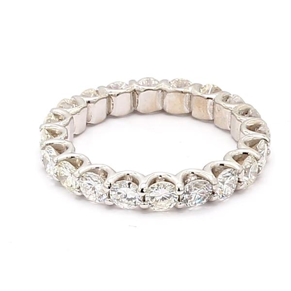 14K White Gold Diamond Eternity Band, 2.75 ct tw – view 2