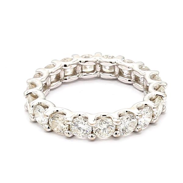14K White Gold Diamond Eternity Band, 3.00 ct tw – view 2