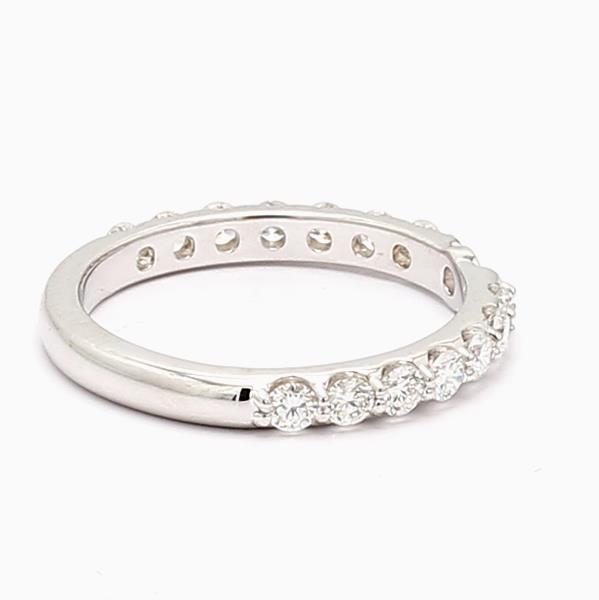 14K White Gold Diamond Semi-Mount, 0.67 ct tw – view 3
