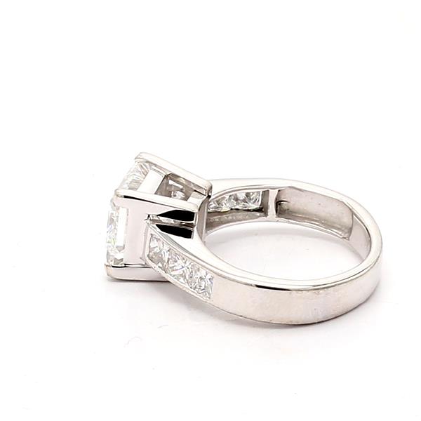 14K White Gold Diamond Semi-Mount, 0.94 ct tw