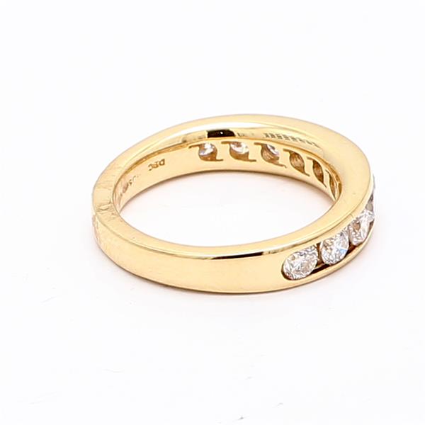 14K Yellow Gold Channel-Set Diamond Band, 0.50 ct tw – view 3