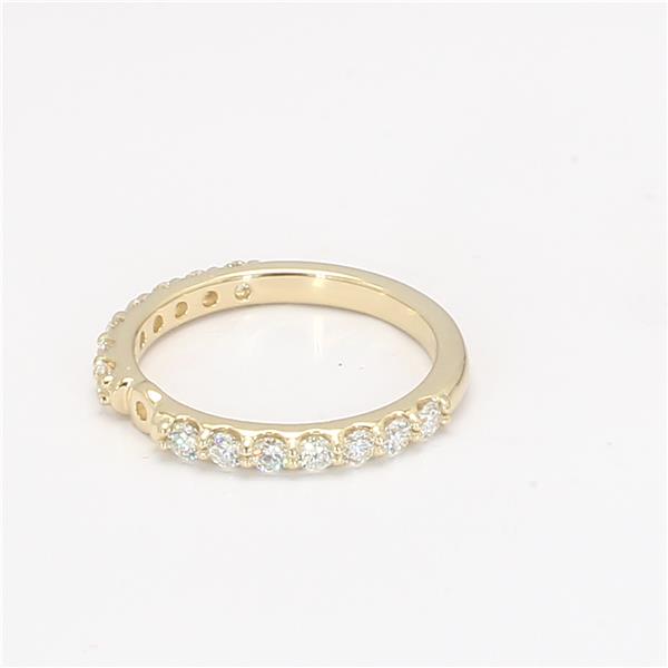 14K Yellow Gold Diamond Semi-Mount, 0.57 ct tw – view 2