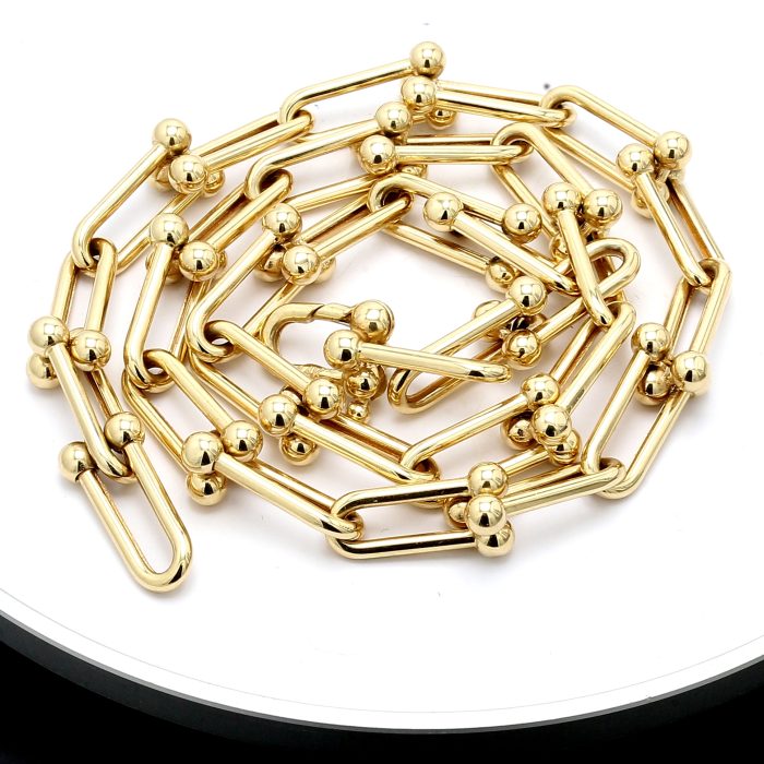 14K Yellow Gold Necklace, 20 Inches