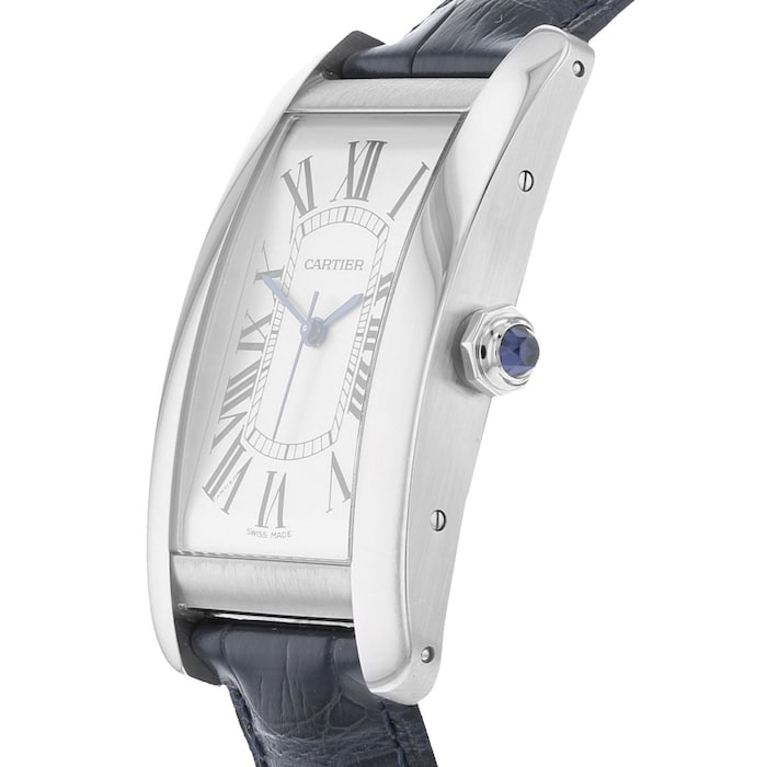 Pre-owned Cartier Tank Américaine Large Model Automatic Steel