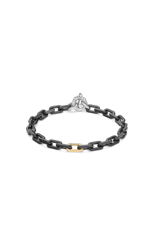 Baraka Cyborg Ceramic 18k Yellow Gold and Ceramic Paperclip Bracelet