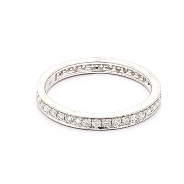 18K White Gold Diamond Eternity Band, 0.66 ct tw – view 2
