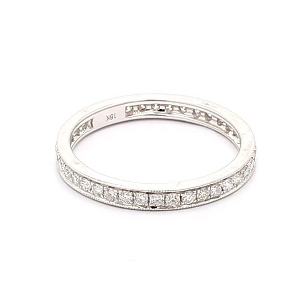 18K White Gold Diamond Eternity Band, 0.66 ct tw – view 4