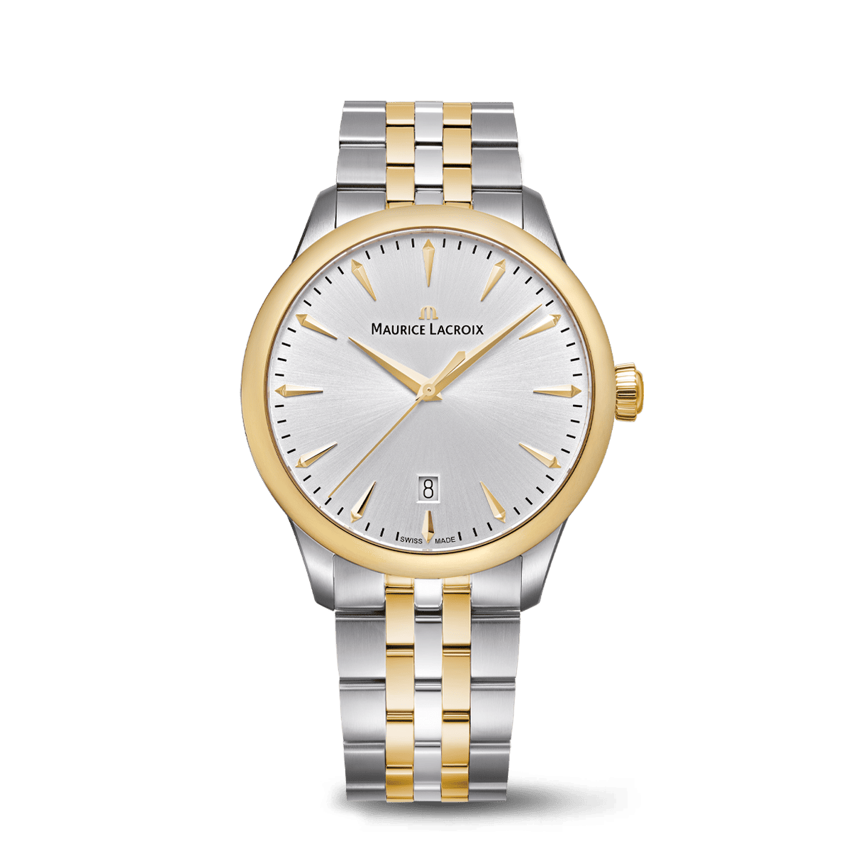 Maurice Lacroix 1975 Quartz Duotone 39mm Silver Dial