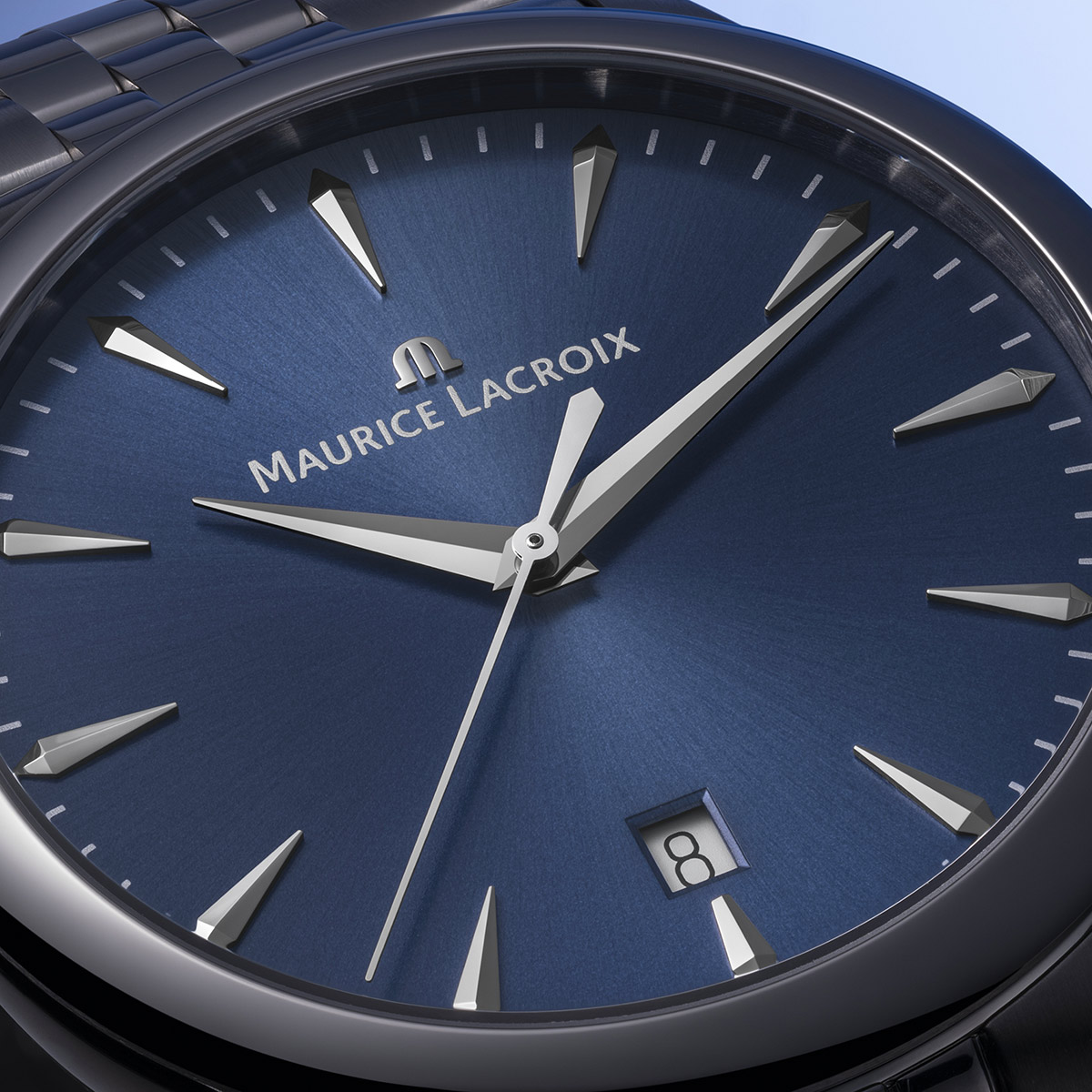 Maurice Lacroix 1975 Quartz 39mm Blue Dial