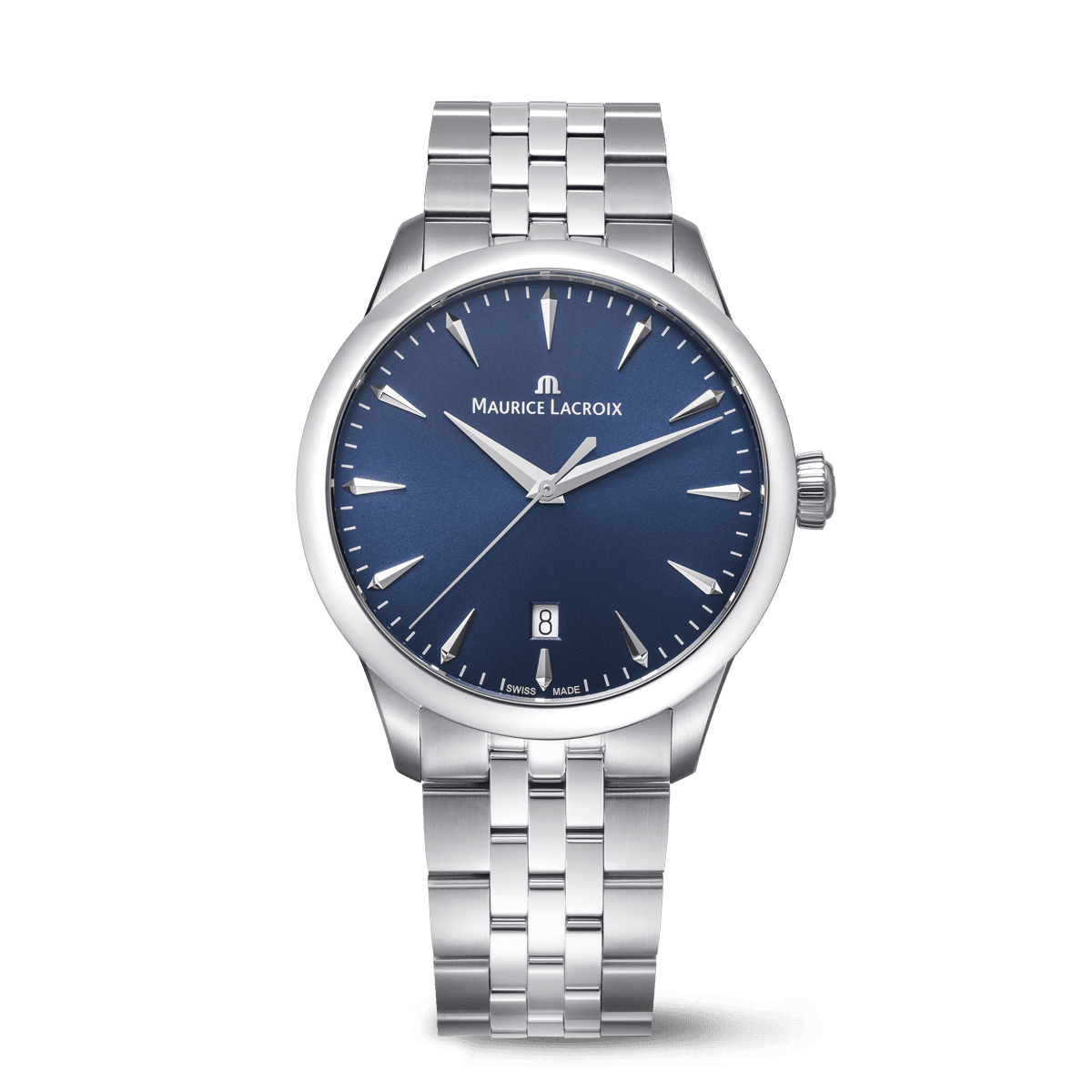 Maurice Lacroix 1975 Quartz 39mm Blue Dial