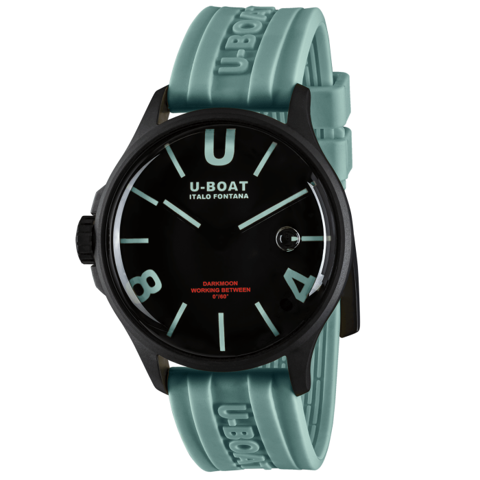 U-Boat Darkmoon Curved Aquamarine PVD