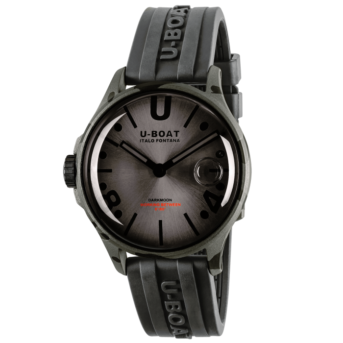 U-Boat Darkmoon 40mm Grey Curved Camouflage