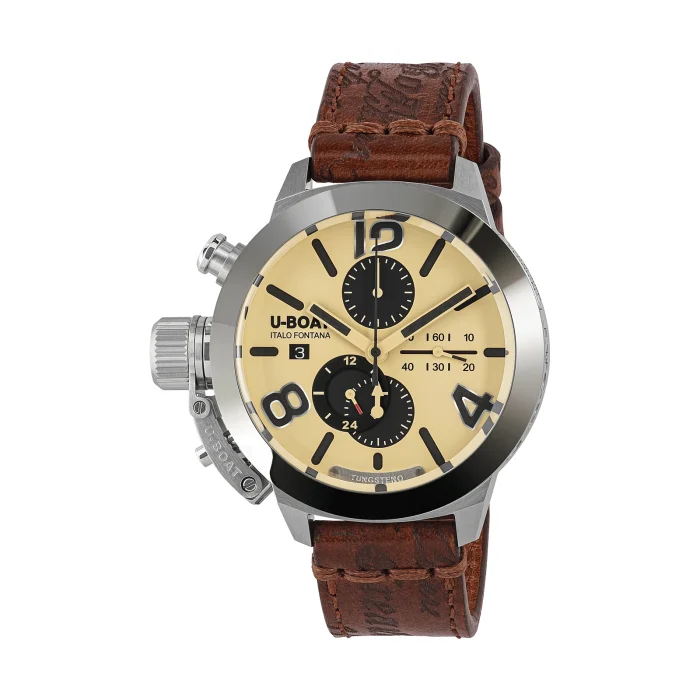 U-Boat Classico 45 Tungsteno CAS2 Chronograph Beige Dial