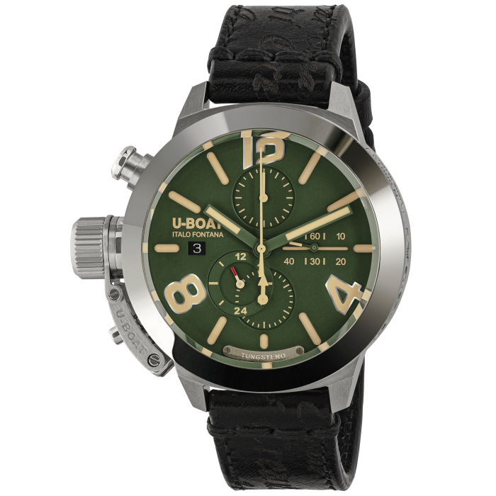 U-Boat Classico 45 Tungsteno CAS Chronograph Green Dial
