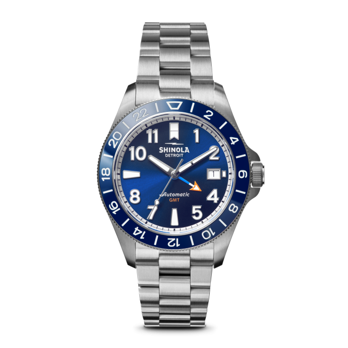 Shinola Monster GMT Automatic 40mm Navy