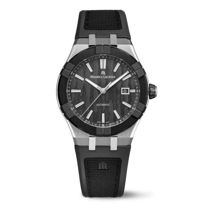 Maurice Lacroix Aikon-ic Automatic 43mm Black Ceramic Carbon Dial