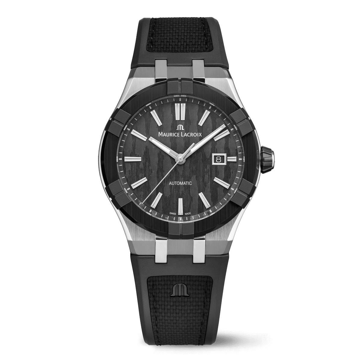 Maurice Lacroix Aikon-ic Automatic 43mm Black Ceramic Carbon Dial