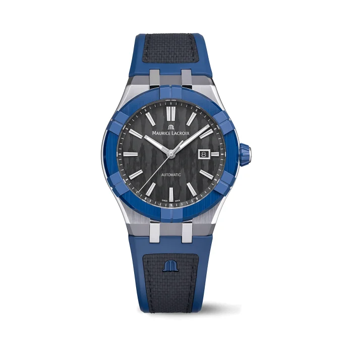 Maurice Lacroix Aikon-ic Automatic 43mm Blue Ceramic Carbon Dial