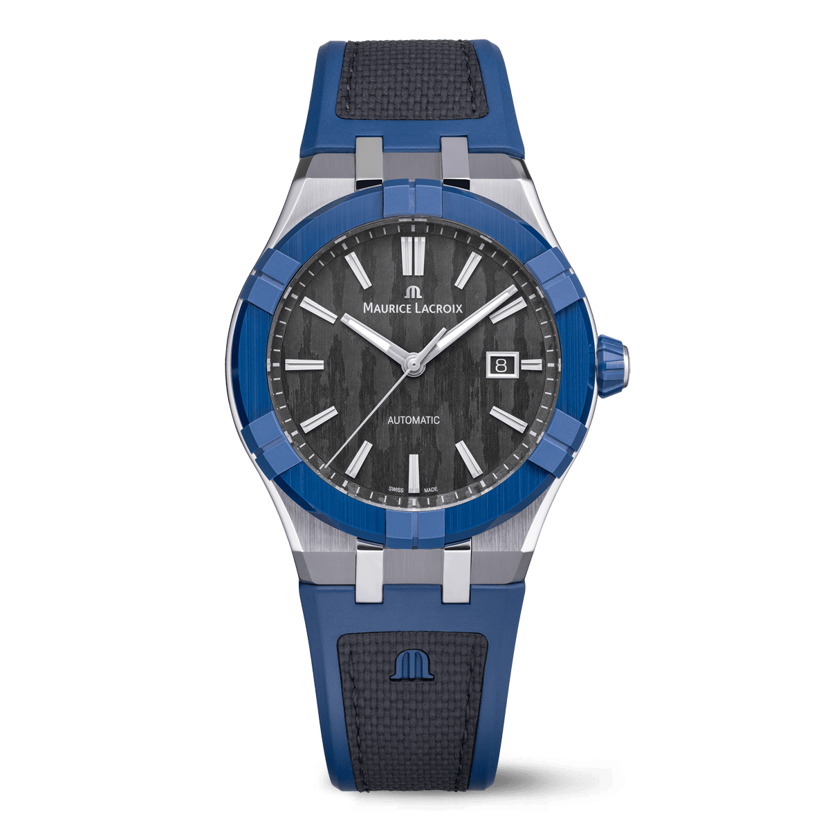 Maurice Lacroix Aikon-ic Automatic 43mm Blue Ceramic Carbon Dial