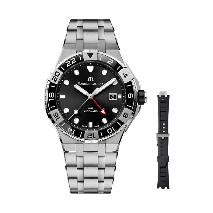 Maurice Lacroix Aikon Venturer GMT Black Dial