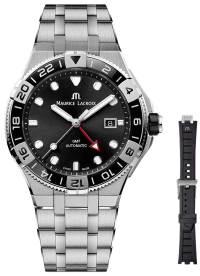 Maurice Lacroix Aikon Venturer GMT Black Dial