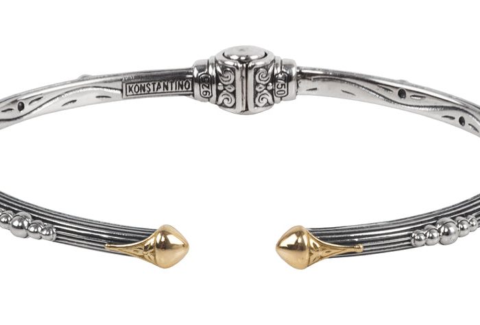 Konstantino Delos 2.0 Eurydice Sterling Silver and 18k Yellow Gold Bracelet